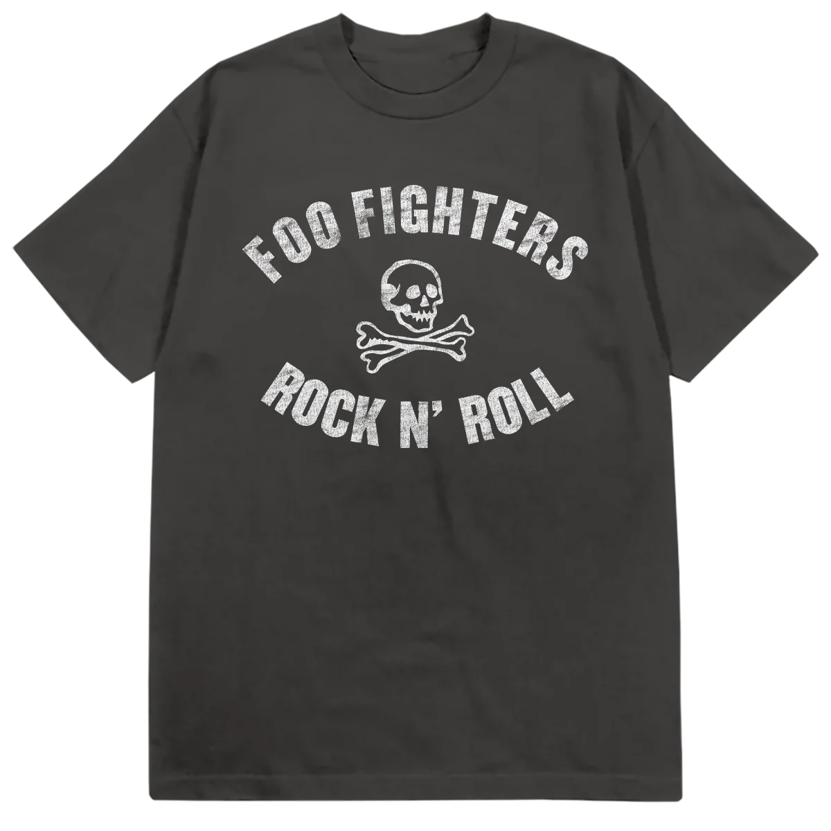 Rock N' Roll Tour Tee - Charcoal